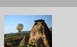 Cappadocia Uchisar Village, Pigeon Valley with Fairy Chimney from the Balloon