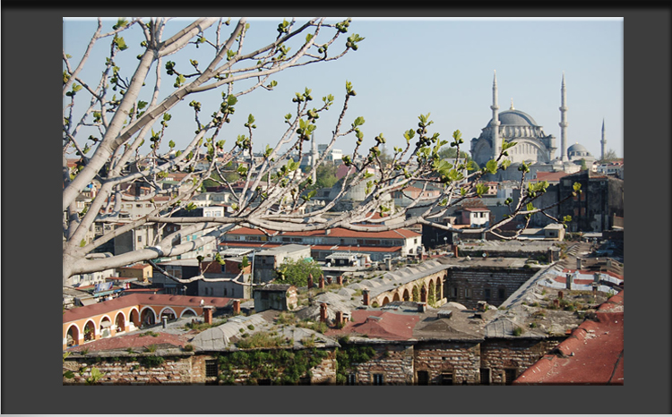 View towards Nurosmaniye Mosque