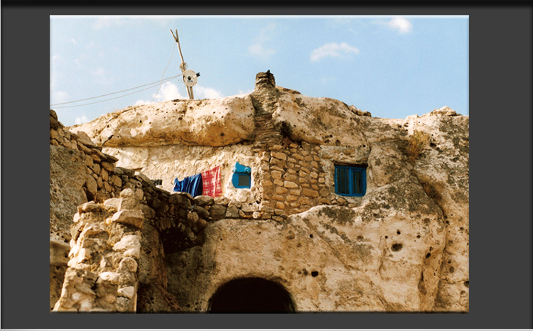 Hasankeyf, ancient Settlement with inhabited Cave dwellings.