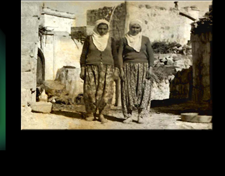 While the husbands, brothers or fathers had been in Germany, the women went on to live their village life (appr. 1975)